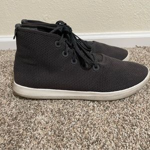 Allbirds Tree Toppers Sneaker High Top Gray Merino Wool Mens 13